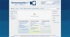 Desktop Screenshot of benesserepsichico.it