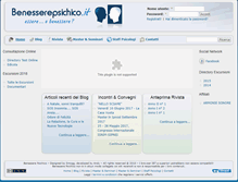 Tablet Screenshot of benesserepsichico.it